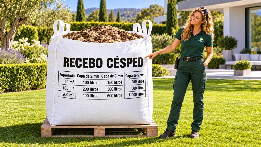 8 cantidad de recebo por superficie cesped 8 cantidad de recebo por superficie cesped