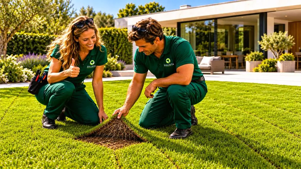 10 inspección enraizamiento de tepes en tierra 10 inspección enraizamiento de tepes en tierra